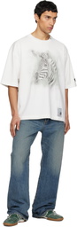 Maison MIHARA YASUHIRO Blue Flared Jeans