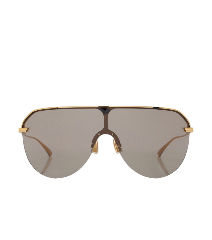 Photo: Bottega Veneta RIbbon aviator sunglasses