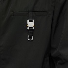 1017 ALYX 9SM Men's Logo Quarter Zip Windbreaker in Black