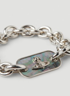 Fidelito Oil Slick Plaque Bracelet in Silver