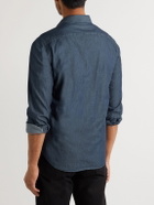 MP Massimo Piombo - Denim Shirt - Blue