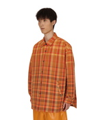 Acne Studios Oversized Shirt Brick Red/Apricot