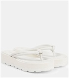 Gianvito Rossi Leather thong sandal