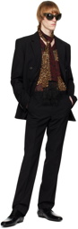 Dries Van Noten Black Fitted Blazer