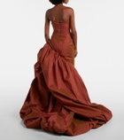 Marmar Halim Gathered corset gown