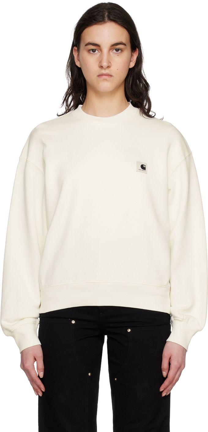 【関税&送料込】Carhartt Wip Nelson Sweatshirt Carhartt WIP Women's Hooded Nelson Sweatshirt | Graphite