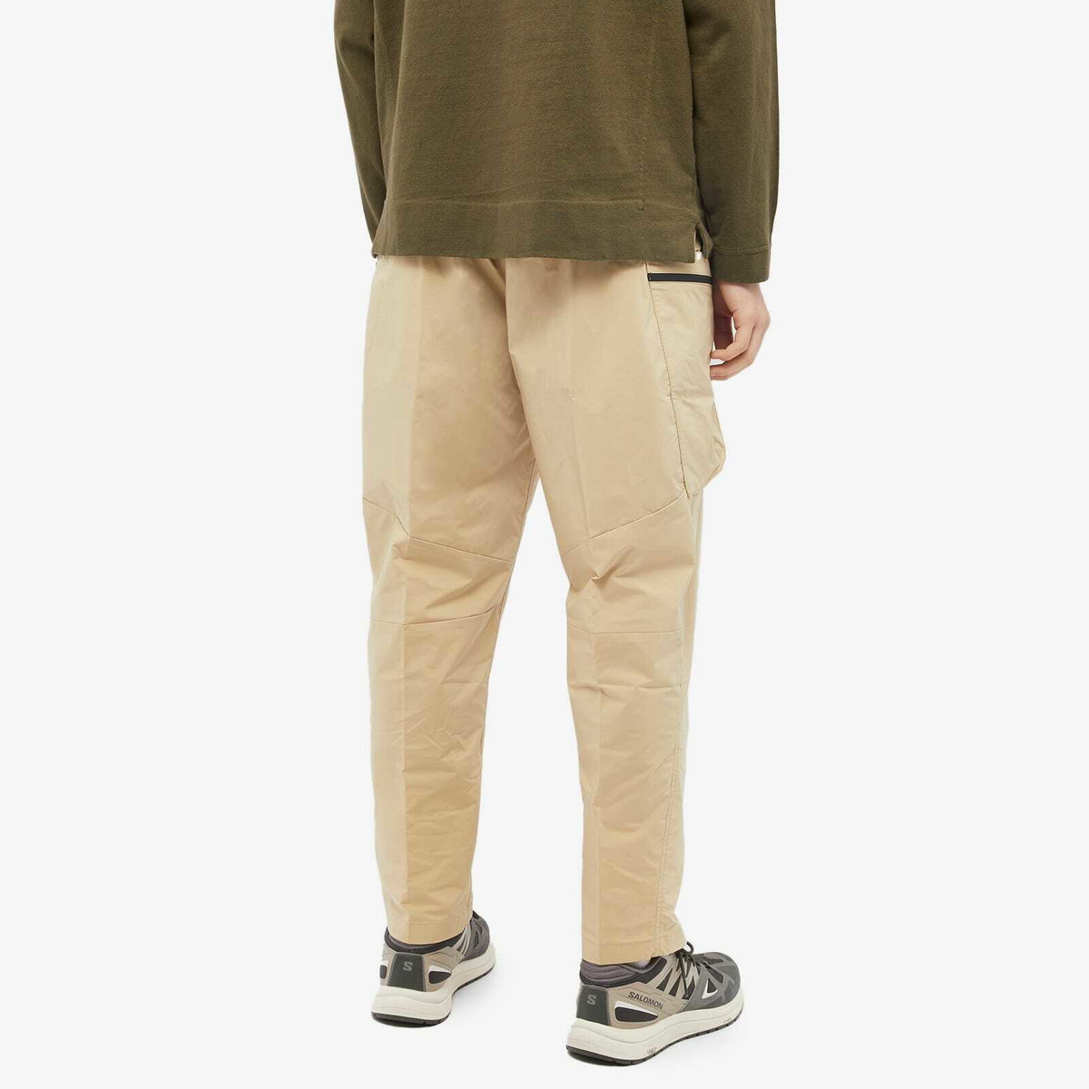 The North Face Black Series Men's Black Label Relaxed Woven Pants in Khaki  Stone The North Face Black Series