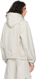 ADER error Beige Tever Hoodie