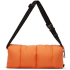 Lanvin Orange Down Quilted Bum Bag