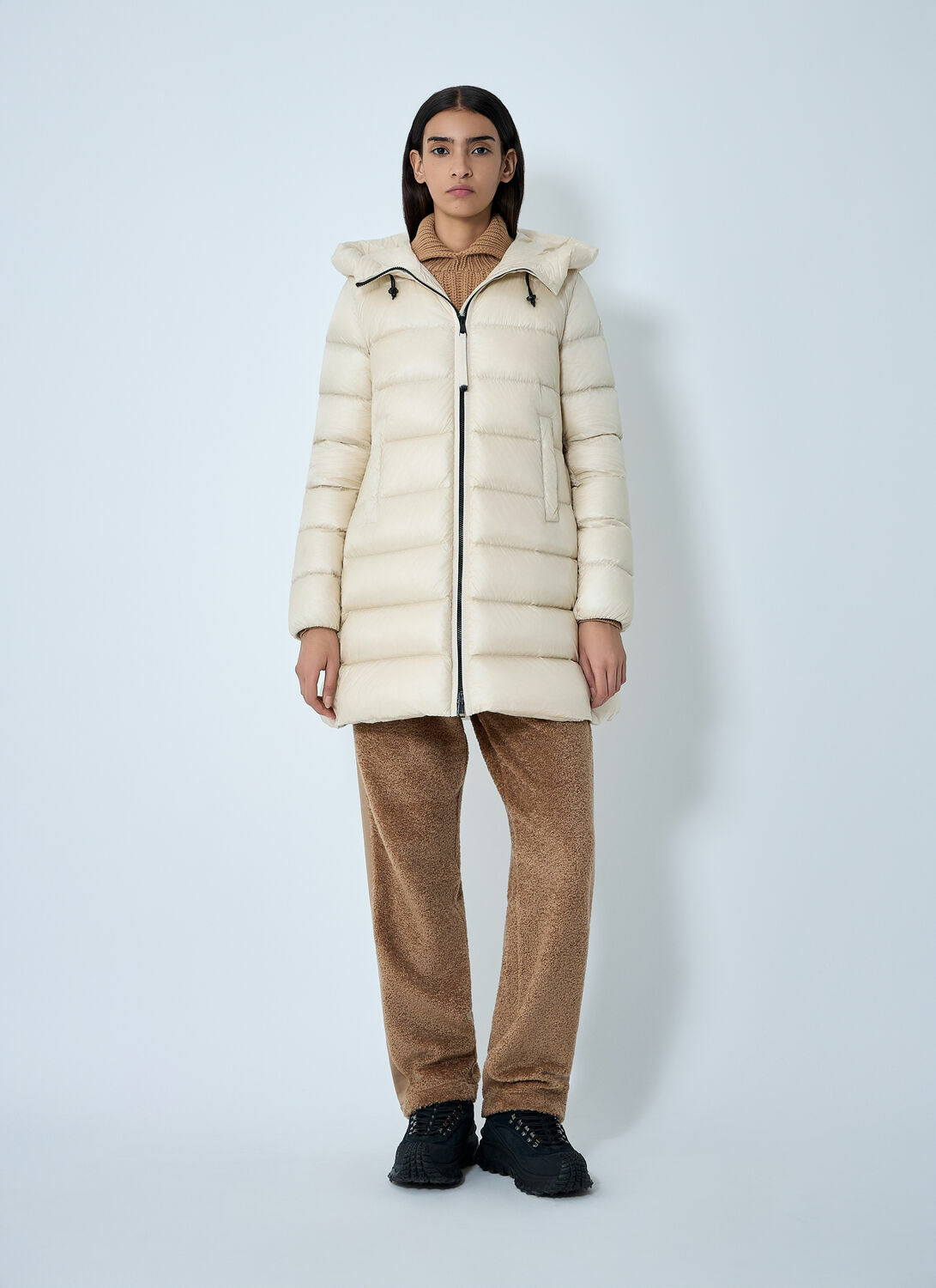 Moncler Suyenne Long Parka Jacket Moncler