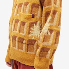 ICECREAM Men's Waffle Cardigan in Waffle Print