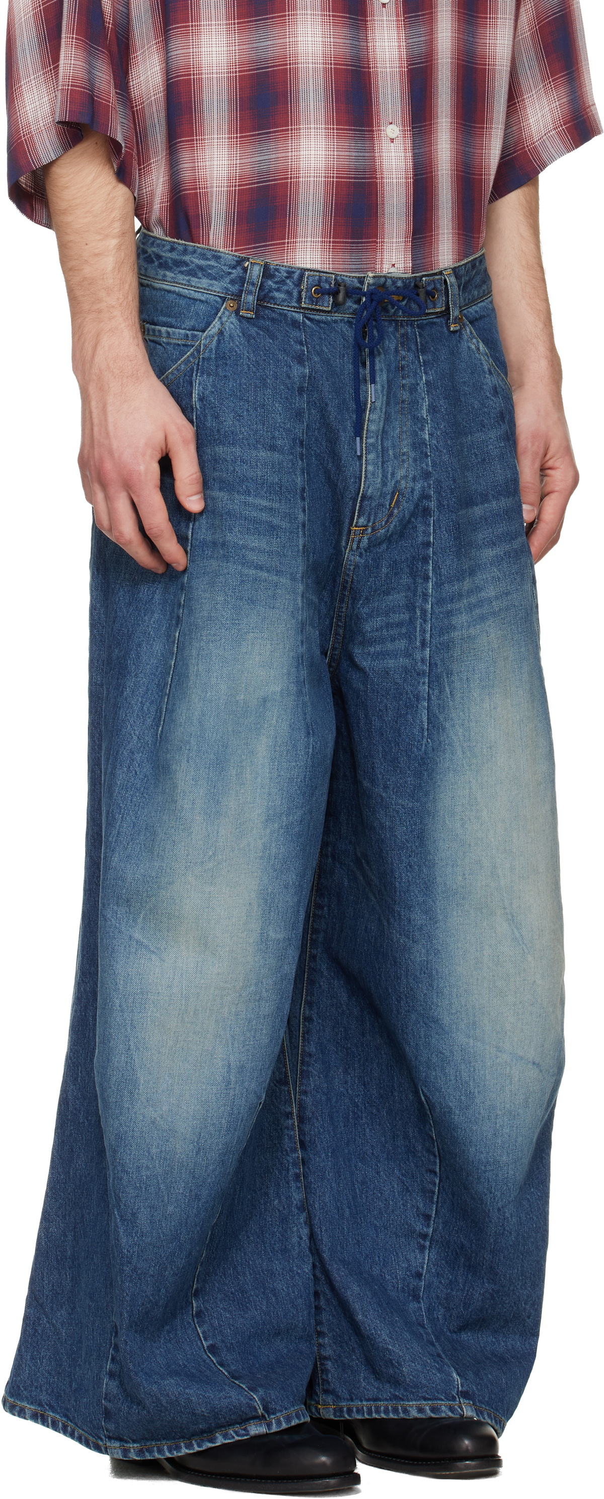 NEEDLES Blue H.D. Buggy Jeans