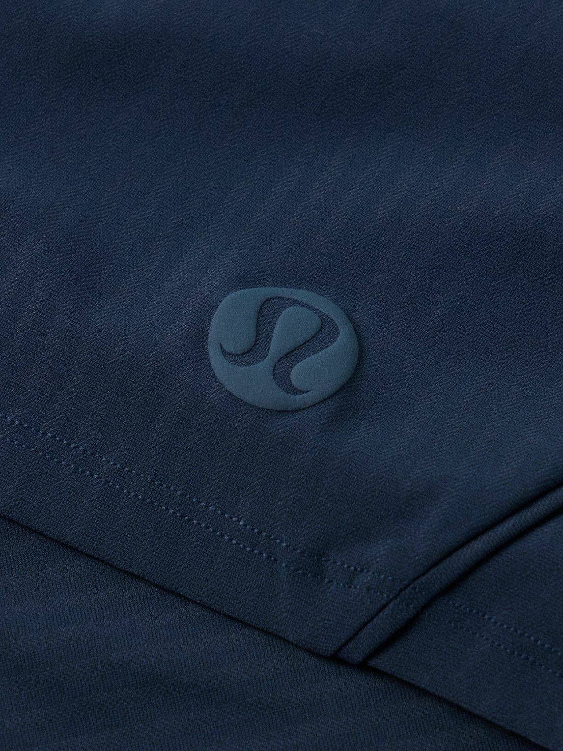 Lululemon - Straight-Leg 7" Striped Recycled-Mesh Tennis Shorts - Blue