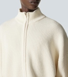 Fear of God Wool, linen, and cotton half-zip sweater
