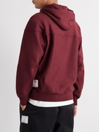 Champion - Organic Cotton-Blend Jersey Hoodie - Red