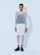 Cecilie Bahnsen CBshila Hoodie Windflower Top