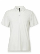 Lululemon - Logo-Appliquéd Stretch-Piqué Tennis Polo Shirt - White