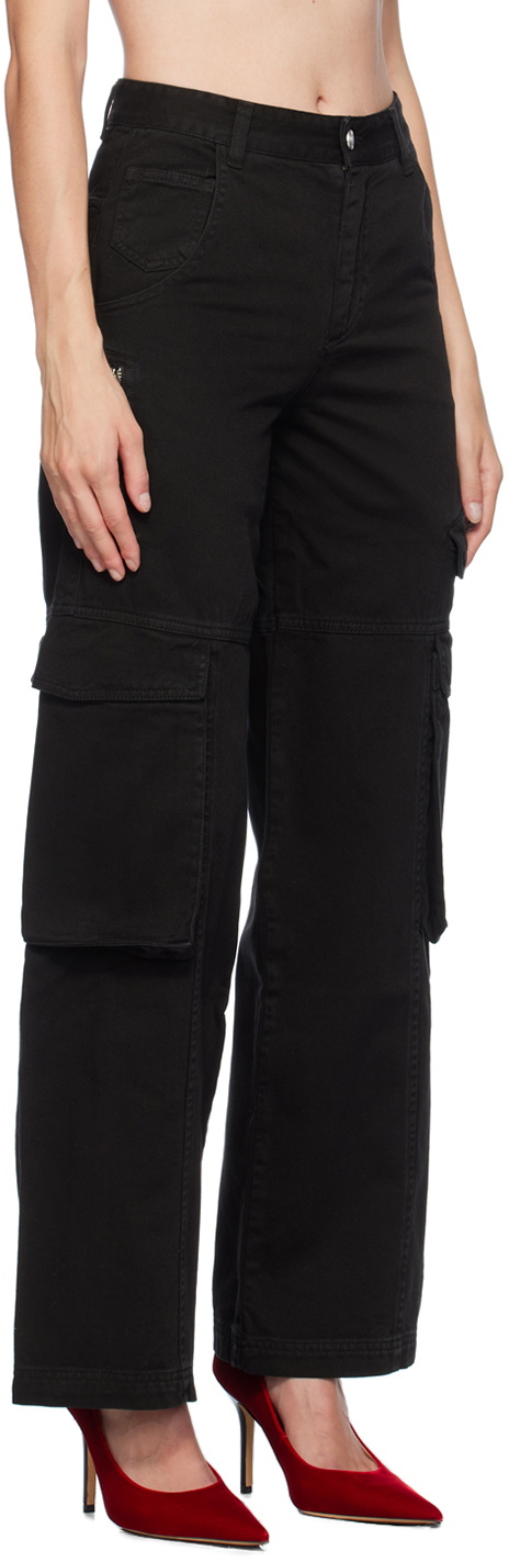 GCDS Black Ultracargo Cargo Pants