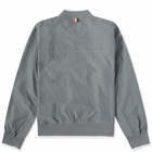 Thom Browne Men's Ripstop Bomber Jacket in Med Grey