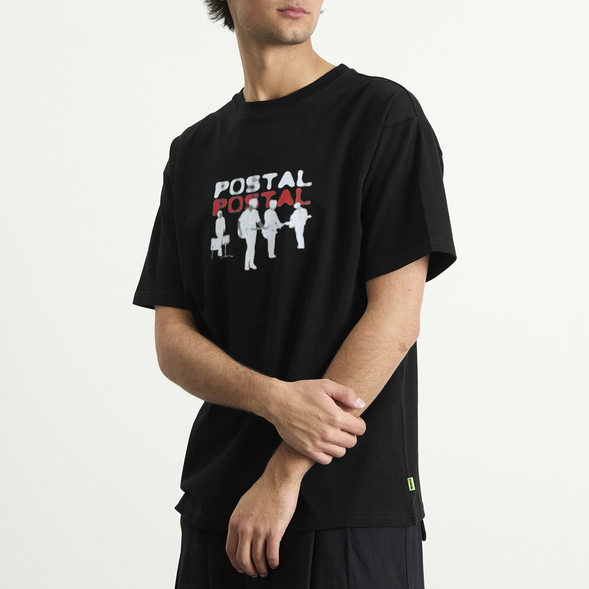 POSTAL Men's Candy T-Shirt in Black