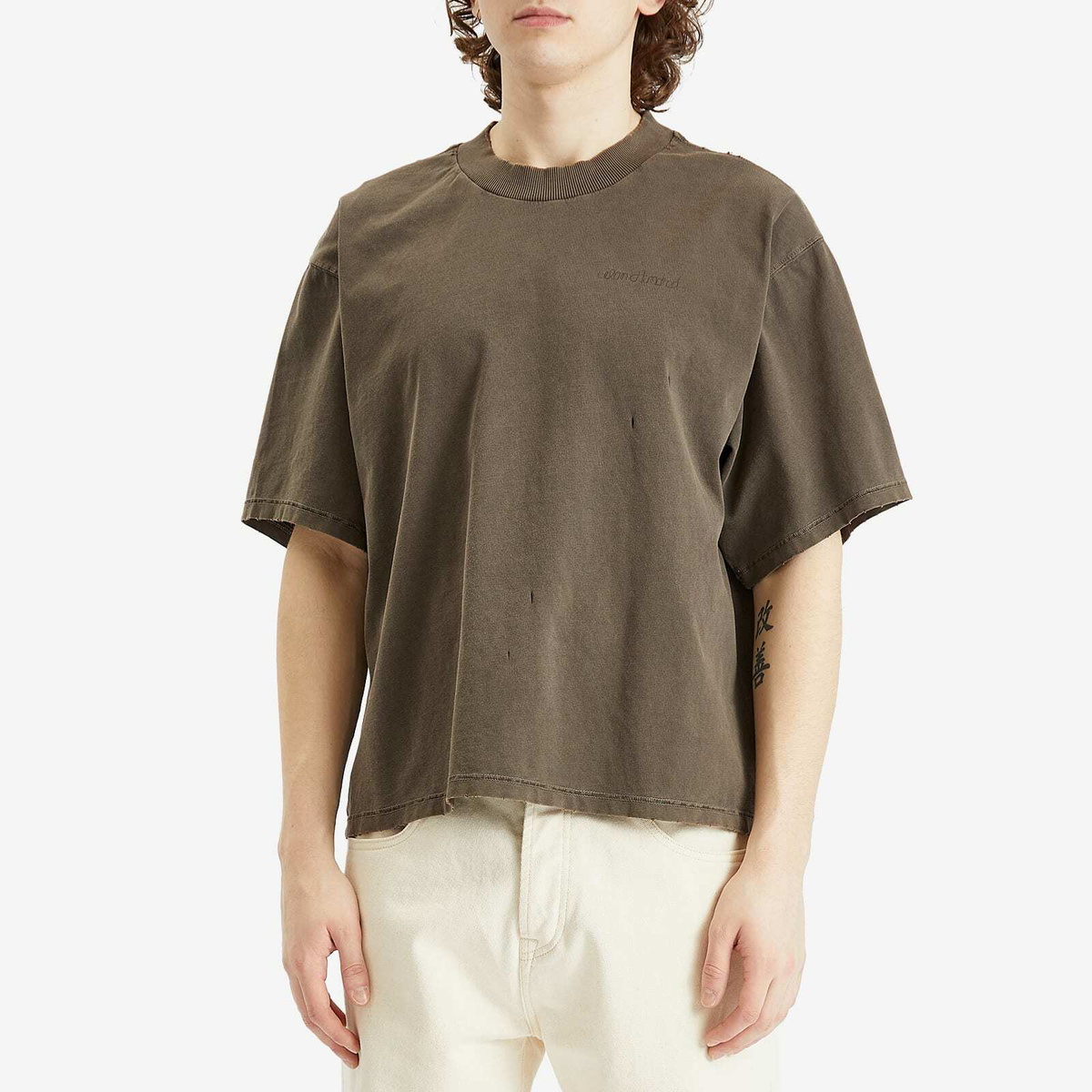 Won Hundred Men's Houston Italic T-Shirt in Bungee Cord