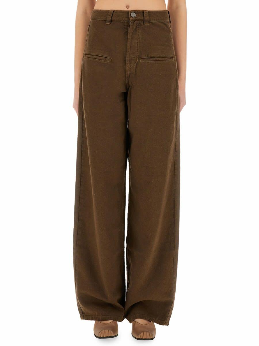 UMA WANG - Woman - Beige - Pants
