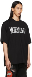 VETEMENTS Black World Tour T-Shirt