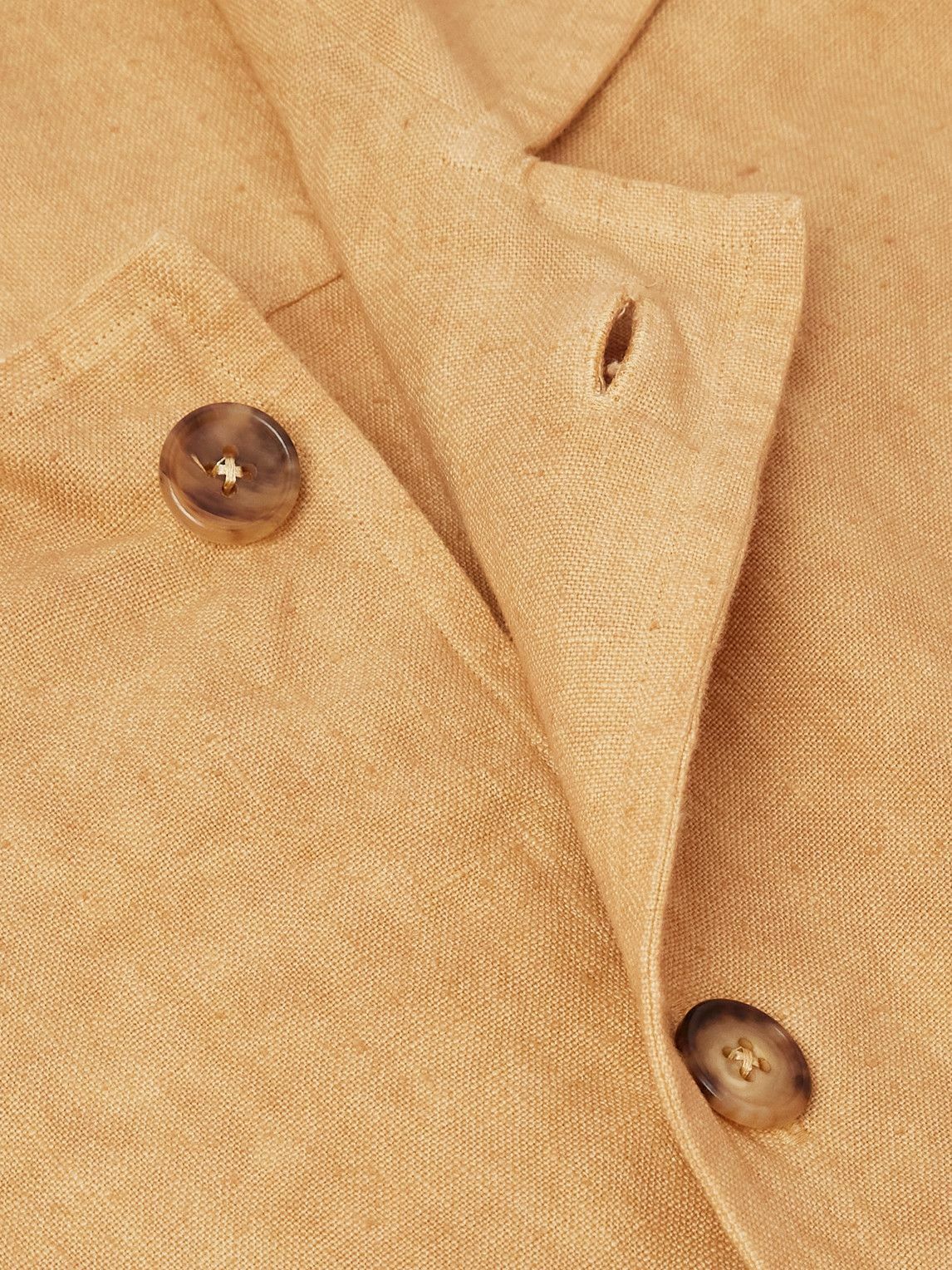 Federico Curradi - Oversized Linen Overshirt - Neutrals
