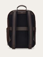 Ferragamo Mens Suede backpack in Brown
