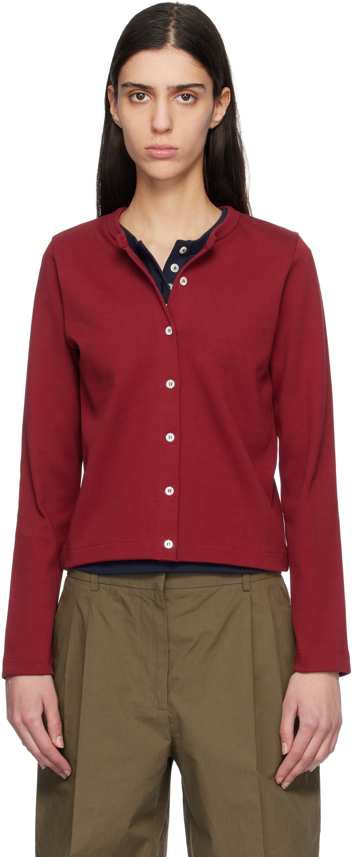 FLORE FLORE Red Poppy Cardigan