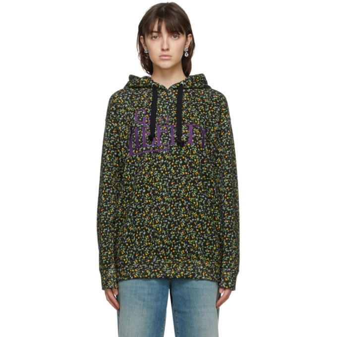 Photo: Gucci Multicolor Liberty London Edition Floral Hoodie