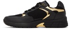 Giuseppe Zanotti Black & Gold GZ Sneakers