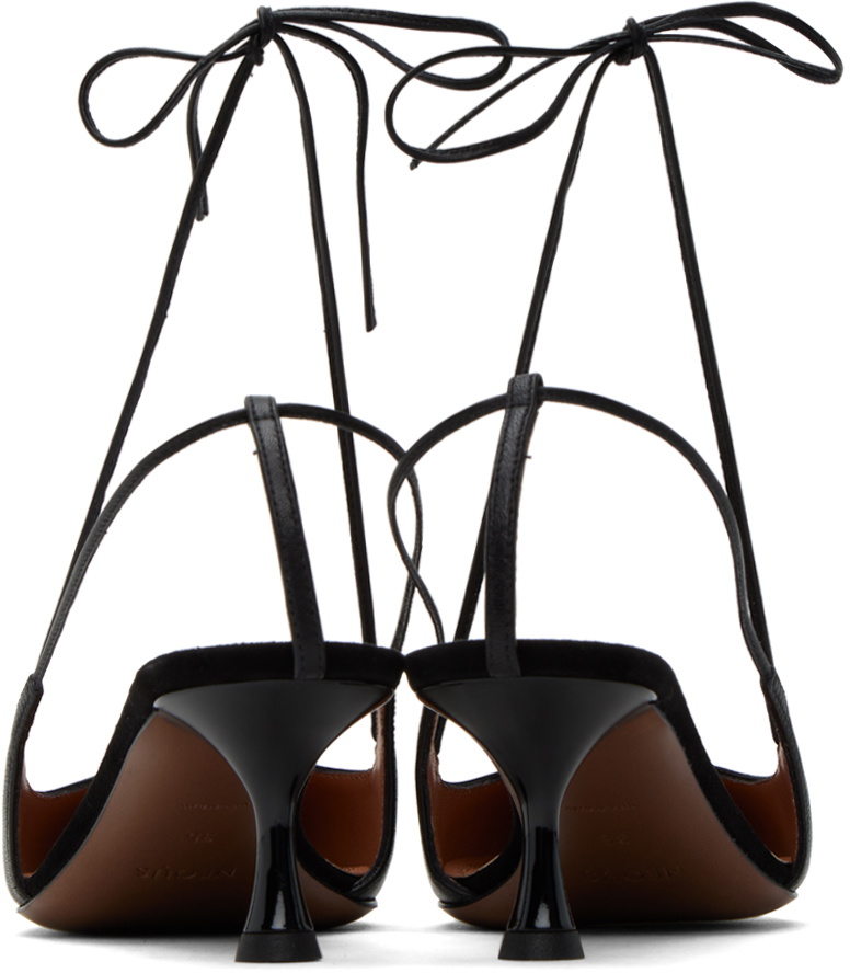 NEOUS Black Sada Heels