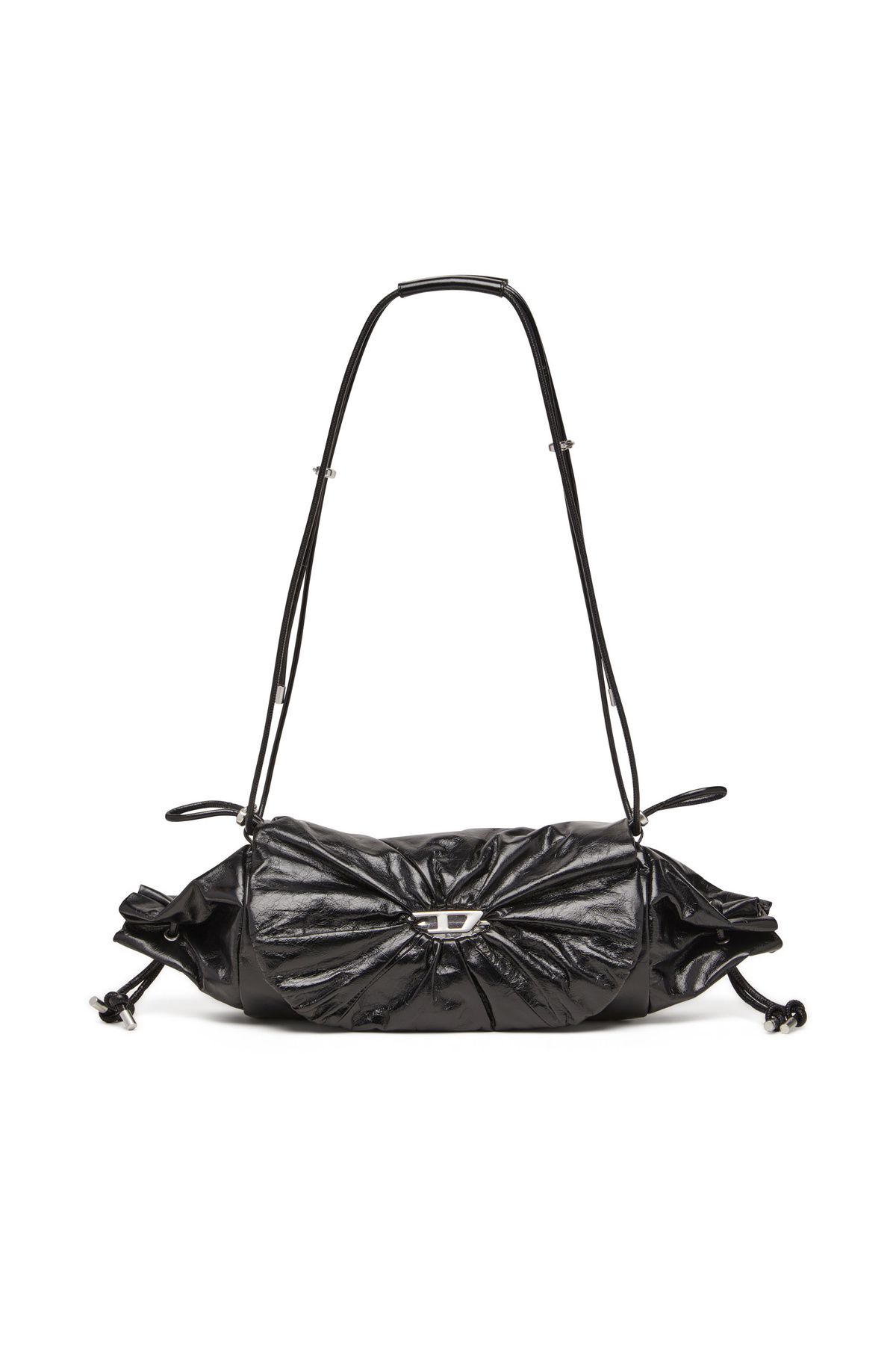 ■SATUR■ Scrunchy Medium Shoulder Bag Black SA245UAB04BK Scrunchy Tote Black – BOYY – VN