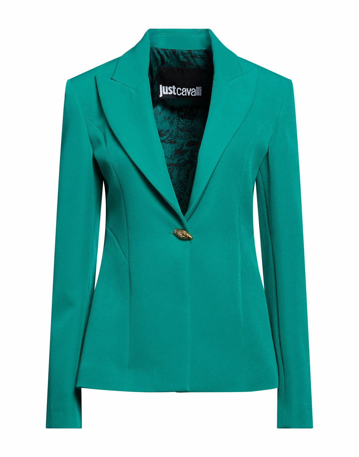 Just Cavalli Womens Blazer Emerald in Green