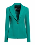 Just Cavalli Womens Blazer Emerald in Green