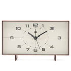 Newgate Clocks Wideboy Mantel Alarm Clock in Mocha Brown 