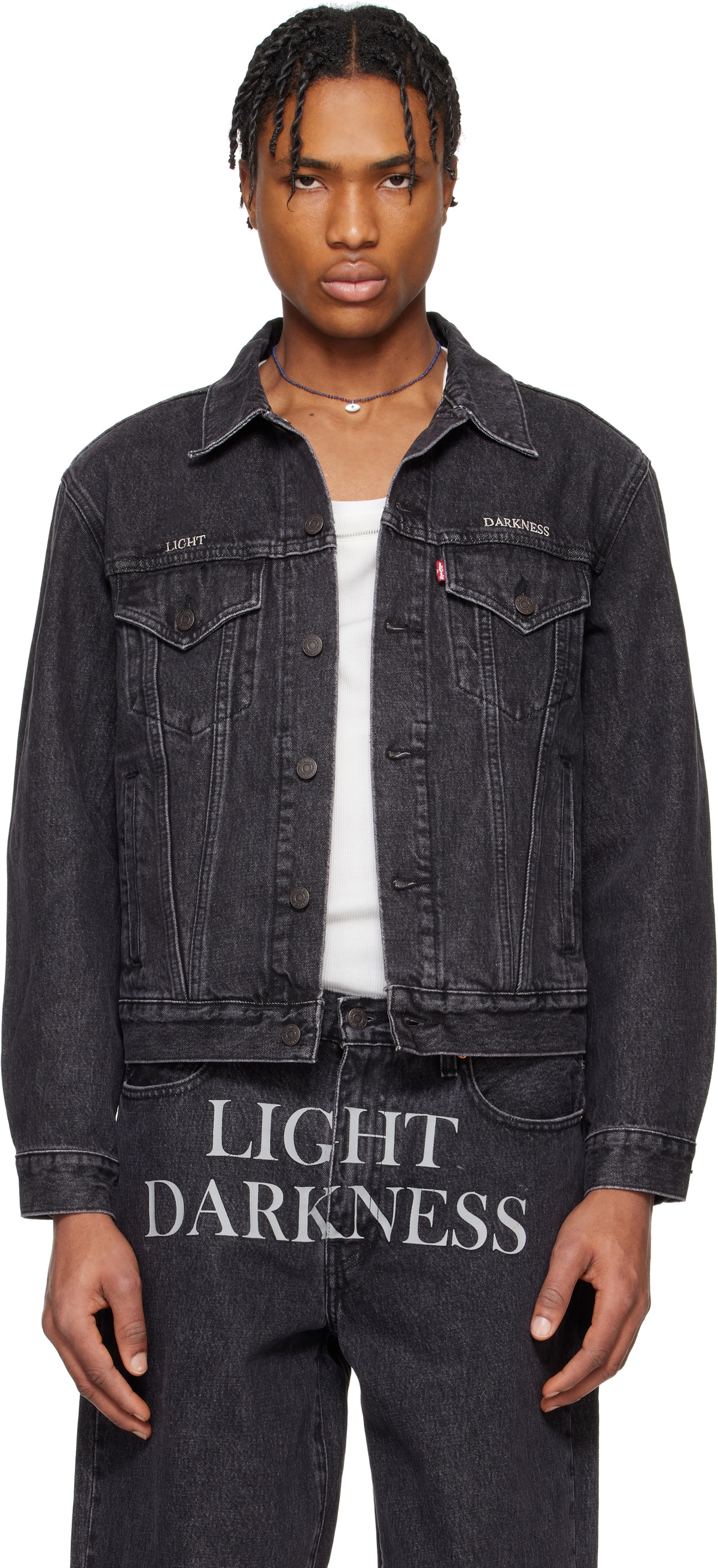 UNDERCOVER Gray Levi's Edition Type III Denim Jacket