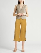 Eckhaus Latta Womens Pants Mustard