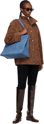 ANINE BING Blue Lara Tote