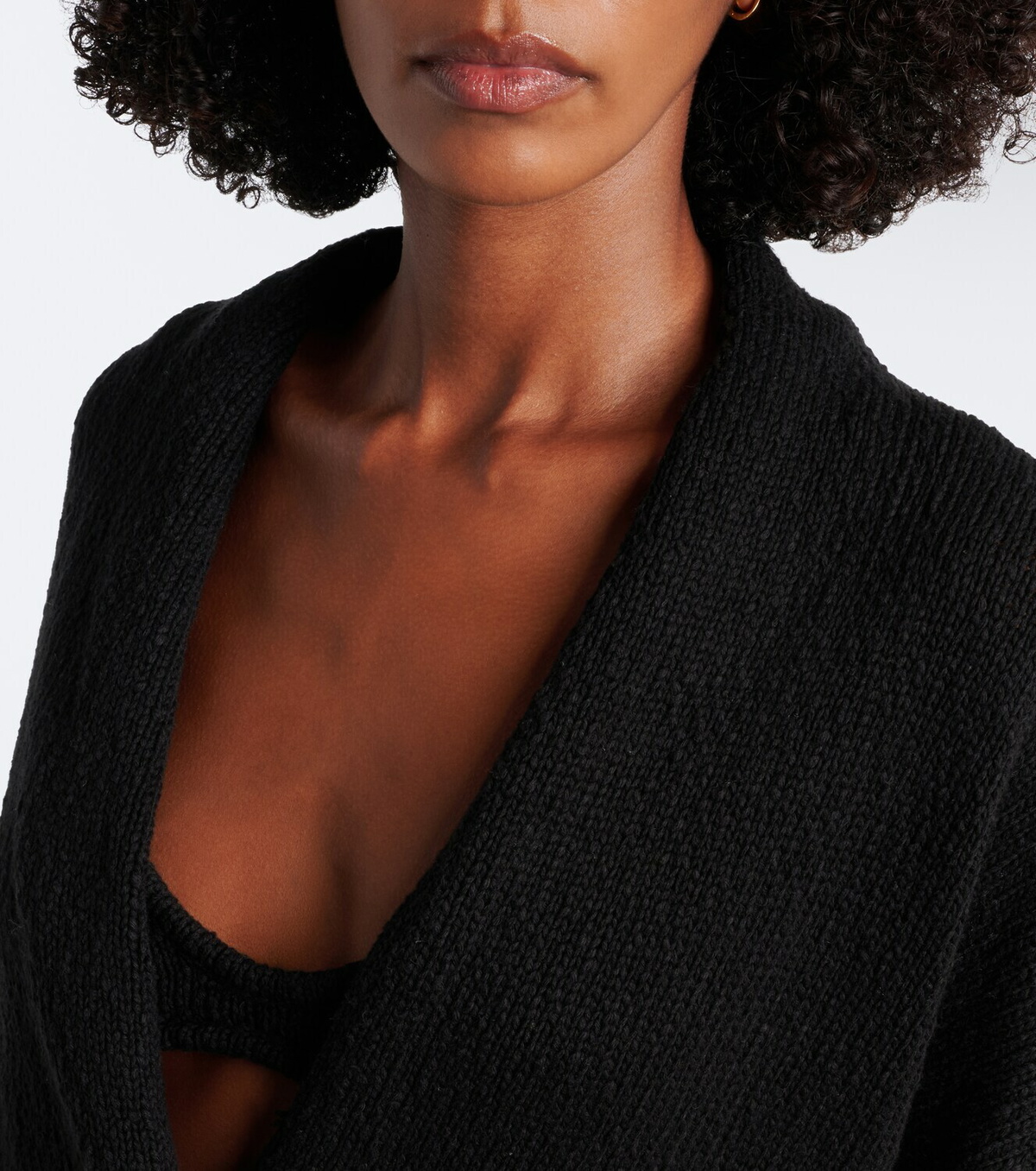 Aya Muse Kena wrap cotton top