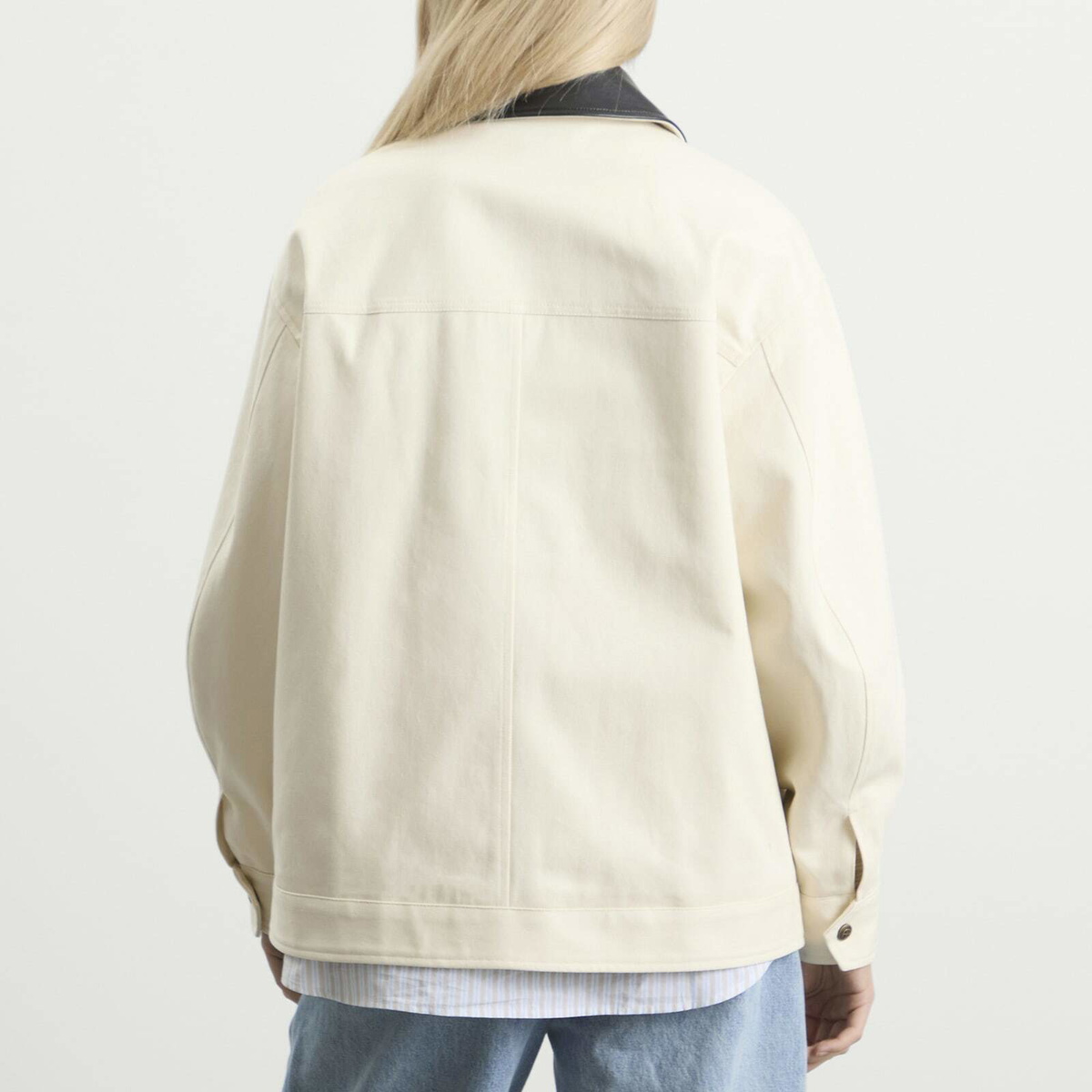 Anine Bing Women's Holden Jacket in Ecru