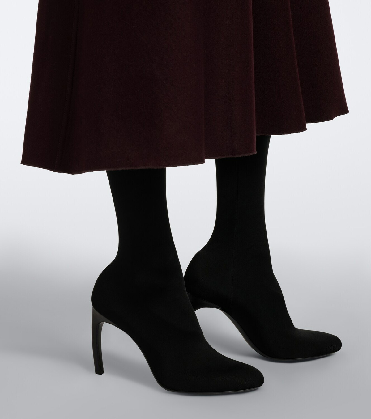 Victoria Beckham Harlow jersey over-the-knee boots