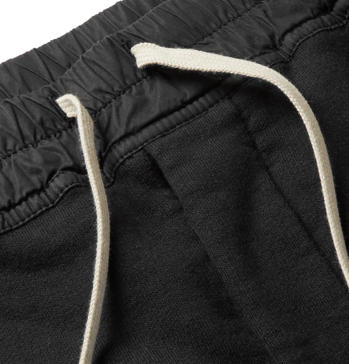 Rick Owens - Prisoner Fleece-Back Cotton-Jersey Drawstring Sweatpants ...