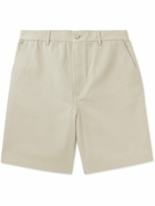 Acne Studios - Ringa Cotton-Blend Twill Shorts - Neutrals