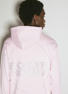 Boiler Room Hooded Sweatshirt With Diamante Logo Motifs