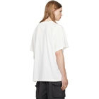 MM6 Maison Margiela White Numeric Cotton T-shirt