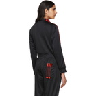 adidas Originals by Alexander Wang Black Crop Track Jacket