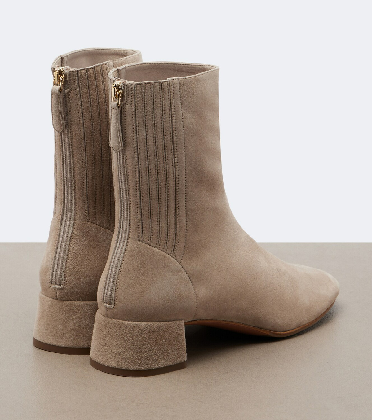Aquazzura Saint Honoré suede ankle boots