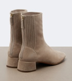 Aquazzura Saint Honoré suede ankle boots